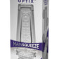 Main Squeeze Optix Ultraskyn Masturbator - Clear/Crystal