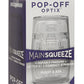 Main Squeeze Pop Off Ultraskyn Compact Masturbator - Pussy and Butt - Clear