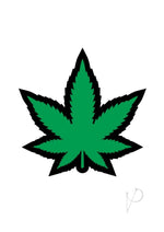 Load image into Gallery viewer, Marijuana Leaf Green Enamel Pin - Black/Green