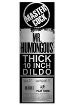 Load image into Gallery viewer, Master Cock Mr. Humongous Thick 10in Dildo - Vanilla
