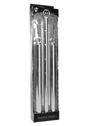 Master Series Adjustable Steel Spreader Bar - Metal/Silver