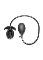 Load image into Gallery viewer, Master Series Ass Bound Anchor Inflatable Silicone Anal Plug - Black