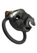 Load image into Gallery viewer, Master Series Bull Chastity Cage - Black