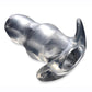 Master Series Clear View Hollow Anal Plug