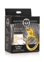 Load image into Gallery viewer, Master Series Cobra King Golden C-Ring - Gold/Metal/Red
