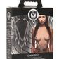 Master Series Daggers Double Chain Nipple Clamps - Silver