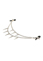 Load image into Gallery viewer, Master Series Daggers Double Chain Nipple Clamps