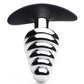 Master Series Dark Hive Metal and Silicone Anal Plug