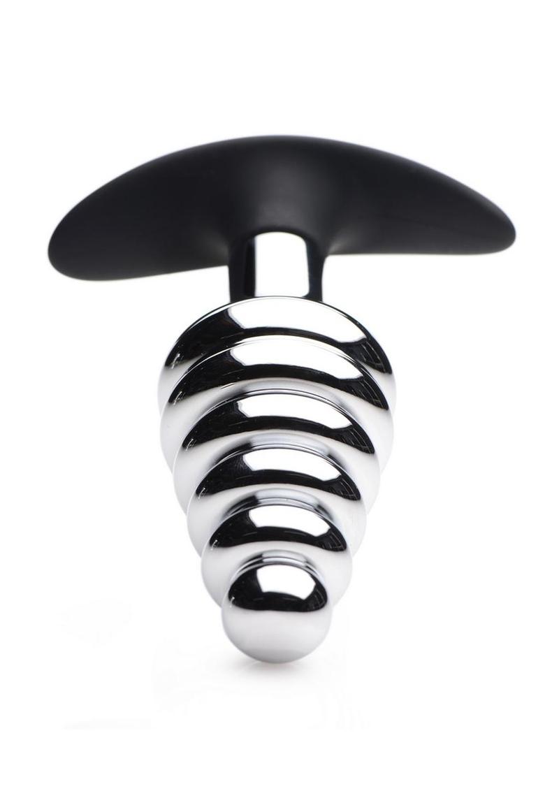 Master Series Dark Hive Metal and Silicone Anal Plug