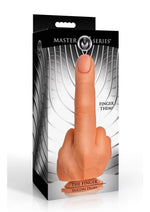 Load image into Gallery viewer, Master Series Finger Silicone Dildo - Vanilla