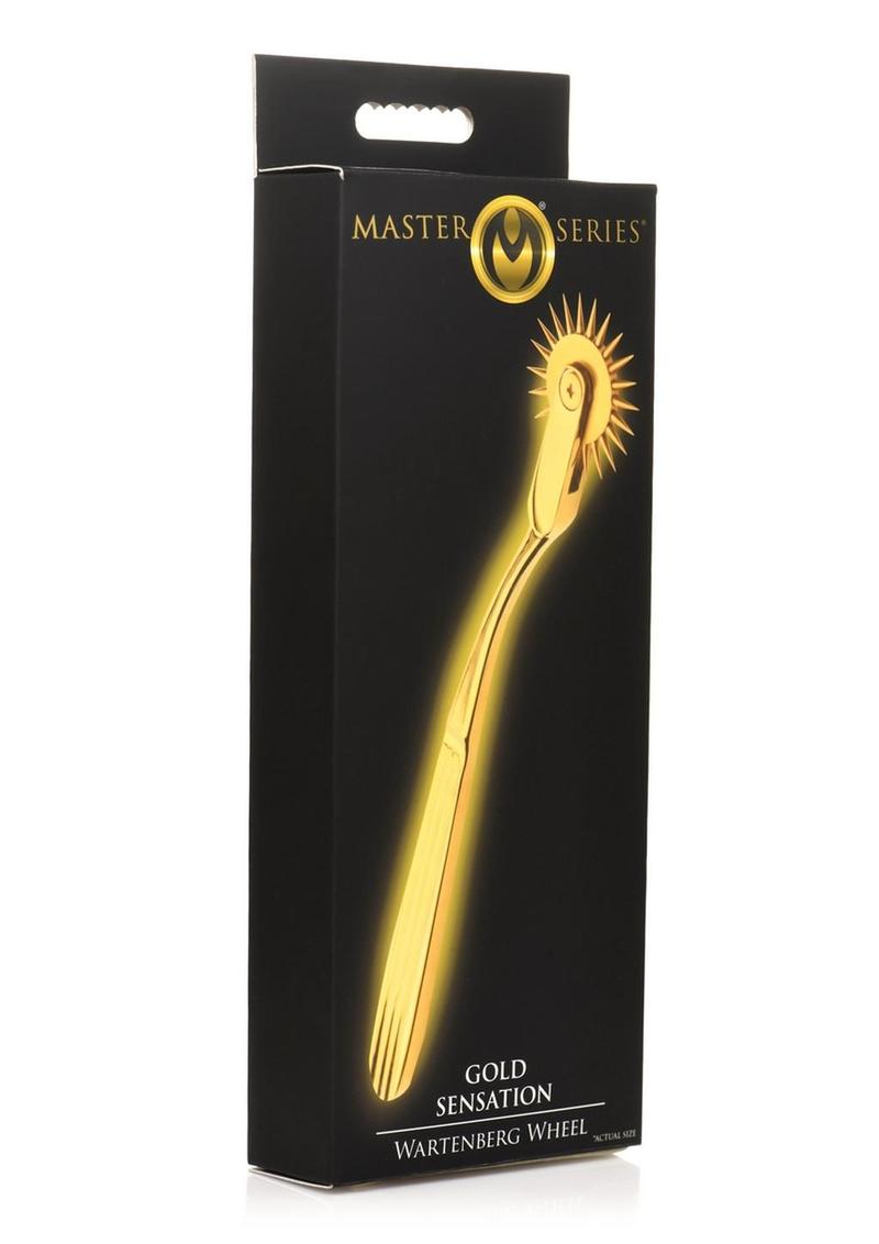 Master Series Gold Sensation Wartenberg Wheel - Gold