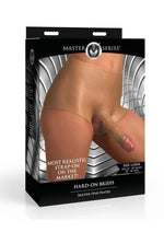 Load image into Gallery viewer, Master Series Hard-On Briefs Silicone Penis Panties - Caramel - Large
