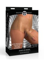 Load image into Gallery viewer, Master Series Hard-On Briefs Silicone Penis Panties - Caramel - Medium