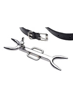 Load image into Gallery viewer, Master Series Heretics Fork Posture Collar - Black/Silver
