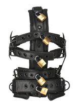 Load image into Gallery viewer, Master Series Leather Head Harness with Muzzle