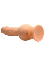 Load image into Gallery viewer, Master Series Passion Pounder Thrusting Sex Shaker Rechargeable Silicone Vibrator - Vanilla

