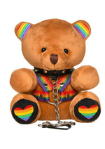 Load image into Gallery viewer, Master Series Pride Bear - Multicolor/Rainbow/Tan
