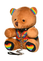 Load image into Gallery viewer, Master Series Pride Bear - Multicolor/Rainbow/Tan
