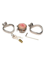 Load image into Gallery viewer, Master Series Pussy Boy Metal Chastity Cage Stainless