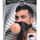 Master Series Pussy Face Oral Sex Mouth Gag - Vanilla