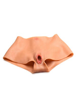 Load image into Gallery viewer, Master Series Pussy Panties Silicone Wearable Vagina/Ass Panties - Vanilla - Large