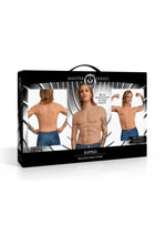 Load image into Gallery viewer, Master Series Ripped Silicone Male Chest Shirt - Vanilla - Small