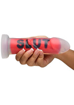 Load image into Gallery viewer, Master Series Slut Silicone Dildo