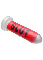 Load image into Gallery viewer, Master Series Slut Silicone Dildo