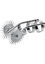 Load image into Gallery viewer, Master Series Spikes Double Finger Pinwheel - Metal