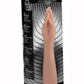 Master Series The Fister Hand and Forearm 15in Dildo - Flesh/Vanilla - XLarge