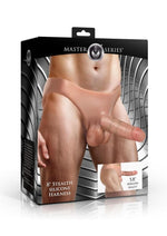Load image into Gallery viewer, Master Series Thick Hollow Silicone Strap-On - Vanilla
