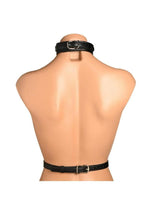 Load image into Gallery viewer, Master Series Vixen Female Chest Vegan Leather Harness
