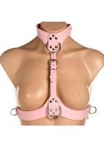 Load image into Gallery viewer, Master Series Vixen Female Chest Vegan Leather Harness