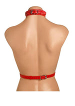 Load image into Gallery viewer, Master Series Vixen Female Chest Vegan Leather Harness