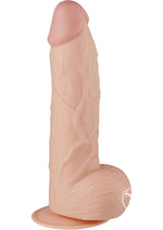Load image into Gallery viewer, Maxx Men Straight Dildo - Flesh/Vanilla - 9.5in