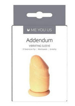 Load image into Gallery viewer, ME YOU US Addendum Vibrating Sleeve with Remote Control
