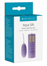Load image into Gallery viewer, ME YOU US Aqua Silk Vibrating Egg with Remote Control - Purple
