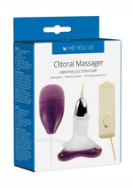 Load image into Gallery viewer, ME YOU US Clitoral Masseuse Vibrating Clit Pump - Purple
