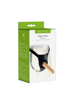 Load image into Gallery viewer, ME YOU US Magic Flesh Strap-On - Black/Vanilla
