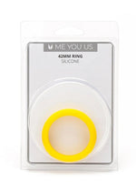 Load image into Gallery viewer, ME YOU US Silicone 42mm Cock Ring - Yellow
