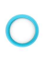 Load image into Gallery viewer, ME YOU US Silicone 55mm Cock Ring - Aqua/Blue
