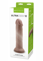 Load image into Gallery viewer, ME YOU US Ultra Cock Realistic Dildo - Caramel - 12in
