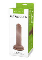Load image into Gallery viewer, ME YOU US Ultra Cock Uncut Realistic Dildo - Caramel - 6in
