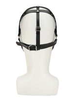 Load image into Gallery viewer, ME YOU US Web Hood Pu Leather Bondage Hood
