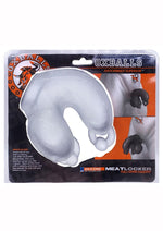 Load image into Gallery viewer, Meatlocker Silicone Chastity - Clear/Cool Ice
