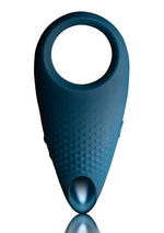 Load image into Gallery viewer, Men-X Empower Silicone Rechargeable Couples Stimulator Ring - Blue
