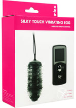 Load image into Gallery viewer, Minx Silky Touch Vibrating Egg with Remote Control - Black/Pink
