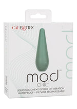 Load image into Gallery viewer, Mod Chic Rechargeable Silicone Vibrator - Green