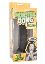 Load image into Gallery viewer, Monster Dong The Mummy Silicone Dildo - Black