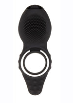 Load image into Gallery viewer, Mr. Flicker Rechargeable Silicone Cock Ring - Black
